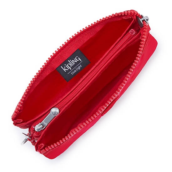 Kipling Creativity Large Pouch Tassen Rood | BE 2091DF